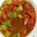 8naho3's cooksnap of when they made トマトとアボカドのオリーブオイル和え.