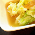 suzukey's cooksnap of when they made キャベツと油揚げの煮びたし.