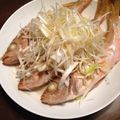 YUMIXXYUMI's cooksnap of when they made メバルの中華蒸し.