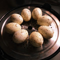 かなこれんじゃあ's cooksnap of when they made 半熟塩たまごの燻製.