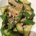 didiko's cooksnap of when they made 韓国風おつまみ。おくらサラダ.