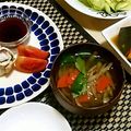 ♡うｰたん♡'s cooksnap of when they made 繊維たっぷり清汁.
