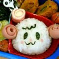 ちゃぼちゃぼちゃん's cooksnap of when they made キャラ弁☆ハピハピっち（たまごっち）.