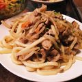 ちやもた's cooksnap of when they made ☆麺つゆde簡単焼きうどん☆.