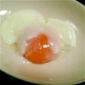 yoshikawa's cooksnap of when they made 簡単温泉卵.