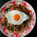 さくらもち姫's cooksnap of when they made 野菜たっぷり焼きうどん.