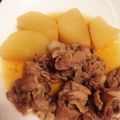 kushirch's cooksnap of when they made 母の味♪簡単♪豚バラと大根の煮物.