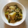 チョコチョコかえる's cooksnap of when they made カブと豚肉の煮物.