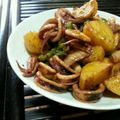 mina316's cooksnap of when they made イカとジャガイモのマヨカレー炒め.