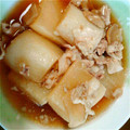 ユツカリンリン's cooksnap of when they made 節約☆豚大根の炒め煮.