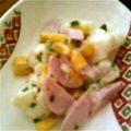 ユーロン's cooksnap of when they made 野菜と大豆とソーセージのコロコロサラダ.