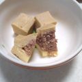 羊のめーこ's cooksnap of when they made 残りを利用☆ハンバーグ詰め高野豆腐の煮物.