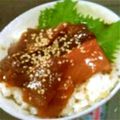 ごまむぎ。's cooksnap of when they made 簡単ミニ丼.