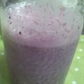 sarasa0917's cooksnap of when they made ヨーグルトドリンク☆ブルーベリーver..