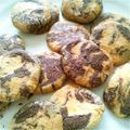 ami914's cooksnap of when they made 超簡単♥マーブルクッキー♥.