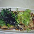 Bururin's cooksnap of when they made 3分で出来る！厚揚げのごまポンがけ★.