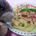 korakko's cooksnap of when they made ツナのトマトクリームスパゲティ♪.