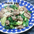 陽翔mam 's cooksnap of when they made ★牛肉とレタスのマヨ炒め★.