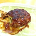 ちょりんす's cooksnap of when they made お肉100ｇで四人前☆ふんわりハンバーグ.