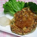 もんチッチッ's cooksnap of when they made たっぷり野菜のおから豆腐ハンバーグ☆.
