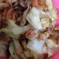 沙衣子's cooksnap of when they made キャベツとサーモン炒め.