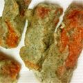 ももちゃんまこちゃん's cooksnap of when they made 簡単！！ちくわの磯辺揚げ！.