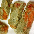ももちゃんまこちゃん's cooksnap of when they made 簡単！！ちくわの磯辺揚げ！.