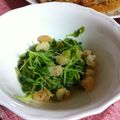 さくらックマ's cooksnap of when they made 瞬殺!!つまみ菜と桜海老の中華風炒め.