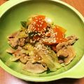 maakyon22's cooksnap of when they made 豚肉とたっぷり野菜のオイスターソース煮.
