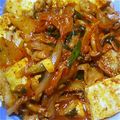 koroo16's cooksnap of when they made 豆腐とキムチの炒め物（トゥブキムチ）.
