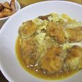 ゆけり３兄弟's cooksnap of when they made ささみフライ卵とじ丼♪カツ丼風です。.