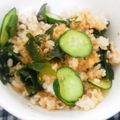 木市。's cooksnap of when they made 混ぜるだけ☆鮭わかめごはん.
