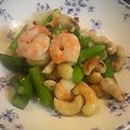 aasanjp's cooksnap of when they made アスパラとエビとカシューナッツの炒め物.