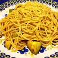 michei's cooksnap of when they made 簡単バジルのパスタ.