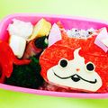 はなはなねね's cooksnap of when they made 妖怪ウォッチ☆ジバニャン☆キャラ弁.
