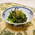 ローズレース's cooksnap of when they made 栄養たっぷり☆小松菜のごまあえ.