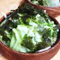 mikutasu's cooksnap of when they made レタスと海苔だけ!!簡単サラダ♡.