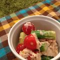 SanaNyao's cooksnap of when they made アスパラ♥♡トマトのツナマヨマリネ.