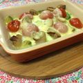 ちゃひかり's cooksnap of when they made 豆腐とアボガドのフェイクグラタン.