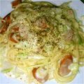 ゆきゆーたい's cooksnap of when they made 生クリーム不要♪基本のクリームパスタ.