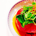 ちまてぃ〜's cooksnap of when they made まるごとトマトのおひたし(しょうが風味).