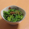 もんしゅしゅ's cooksnap of when they made 和みの味☆わさび菜の昆布茶おひたし.