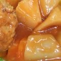 きらり流れ星's cooksnap of when they made 肉団子の酢豚風.