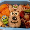 みもとmama's cooksnap of when they made キャラ弁☆　名犬チーズ弁当.