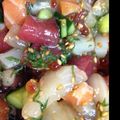 なすピーナッツバター's cooksnap of when they made お手軽♪海鮮丼.