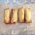 Sachi☆cafe's cooksnap of when they made お弁当に♪ちくわの２色チーズ焼き.