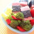 ふなここ's cooksnap of when they made ブロッコリーとピーマンのニンニク醤油炒め.