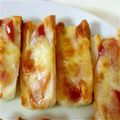 なるchan's cooksnap of when they made お弁当に♪ちくわの２色チーズ焼き.