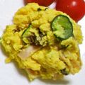 しゃなずきん's cooksnap of when they made おから☆かぼちゃサラダ.