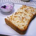 さち0218's cooksnap of when they made しあわせ♪ココナツミルキートースト.